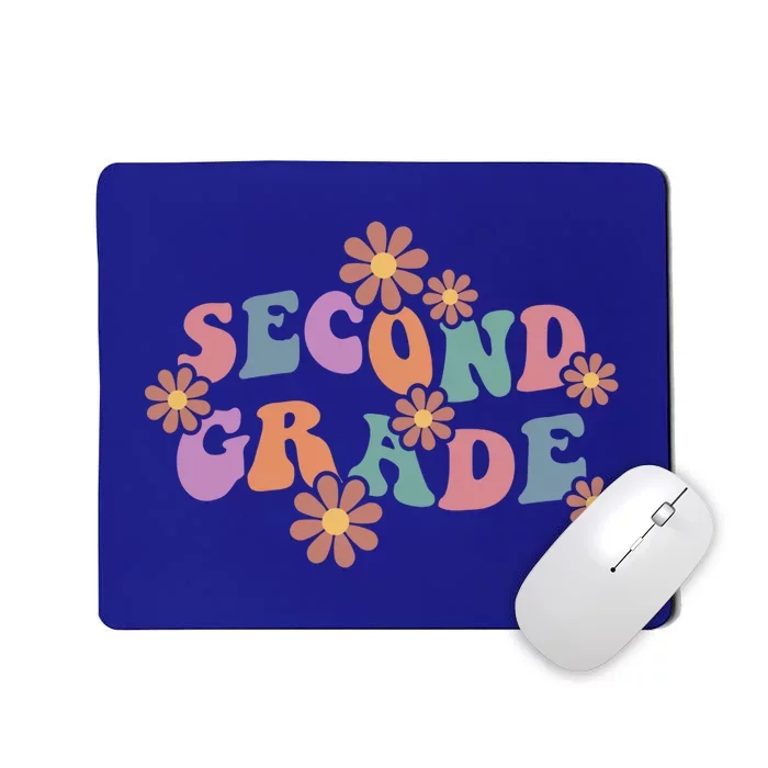 Boho Groovy Wavy Second Grade Cute Gift Mousepad