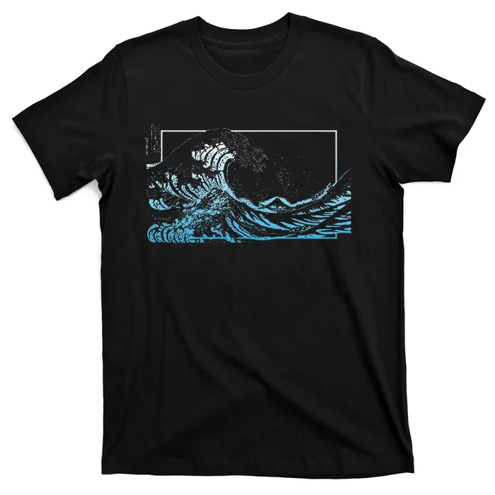 Blue Great Wave Off Kanagawa T-Shirt