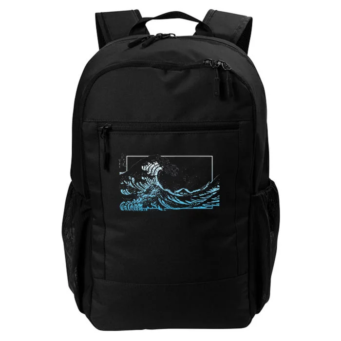 Blue Great Wave Off Kanagawa Daily Commute Backpack