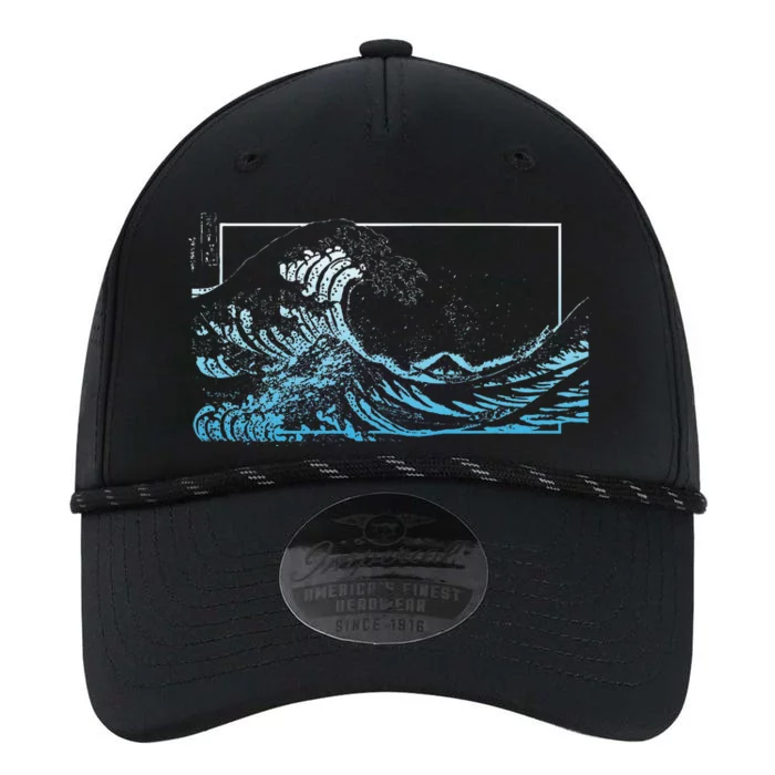 Blue Great Wave Off Kanagawa Performance The Dyno Cap