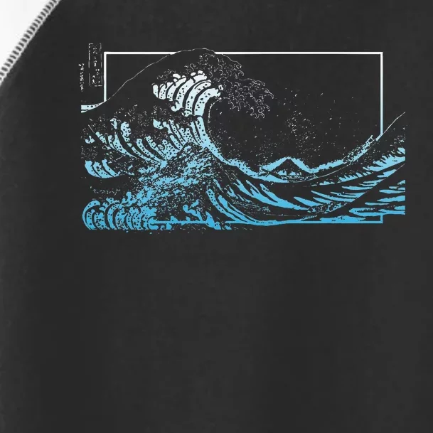 Blue Great Wave Off Kanagawa Toddler Fine Jersey T-Shirt