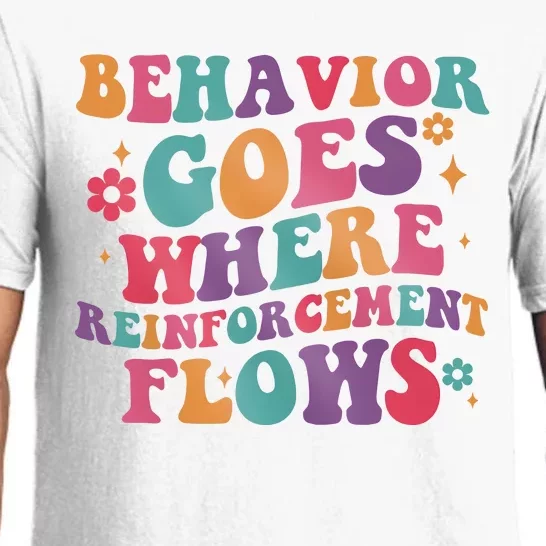 Behavior Goes Where Reinforcement Flows Pajama Set