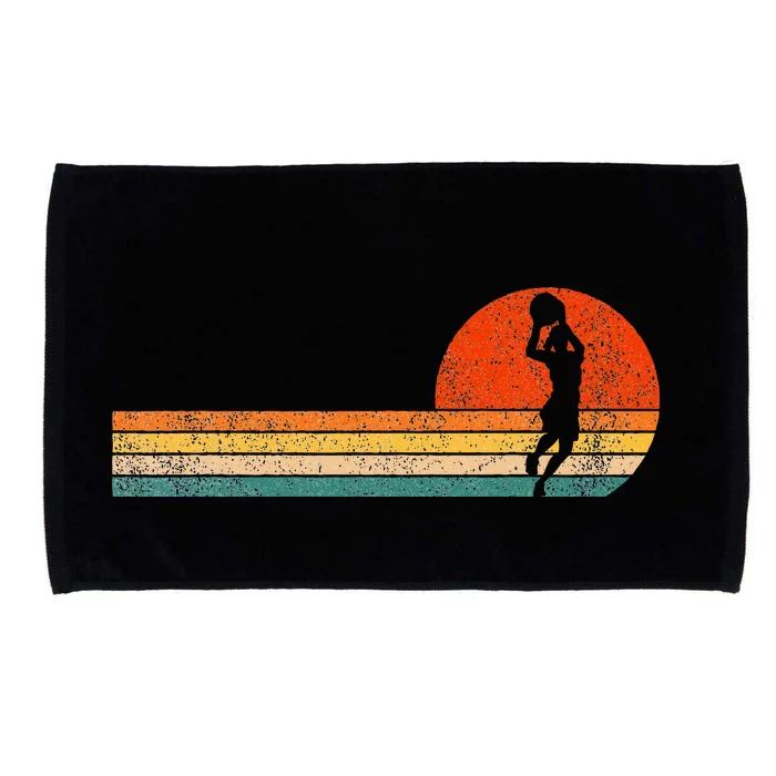 Basketball Girl Women Basketball Player Microfiber Hand Towel