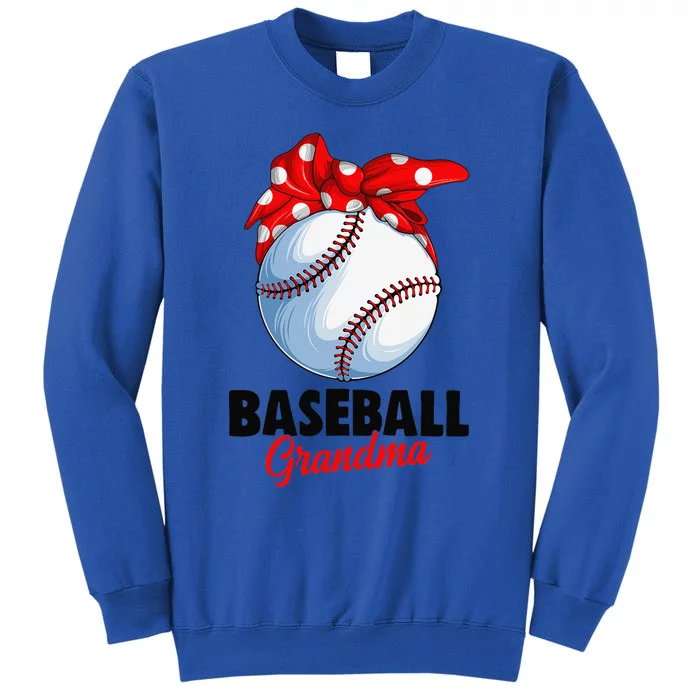 Baseball Grandma Women Tall Sweatshirt