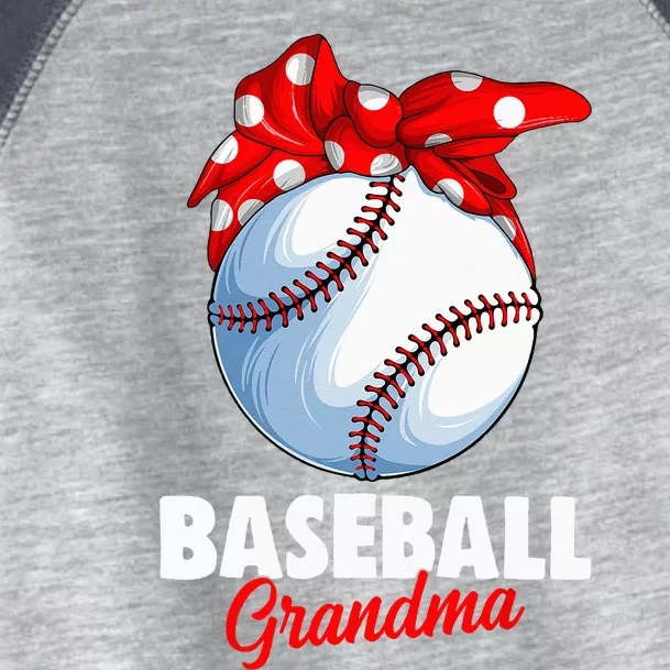 Baseball Grandma Women Toddler Fine Jersey T-Shirt