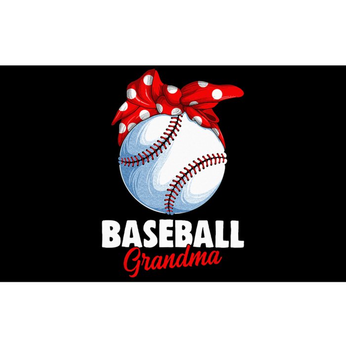 Baseball Grandma Women Bumper Sticker