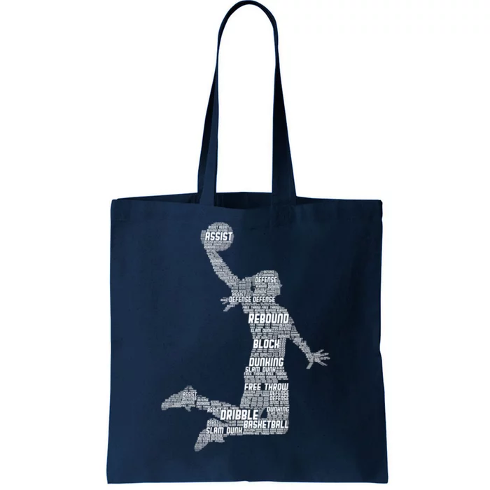 Basketball Girl Wo Girls Tote Bag