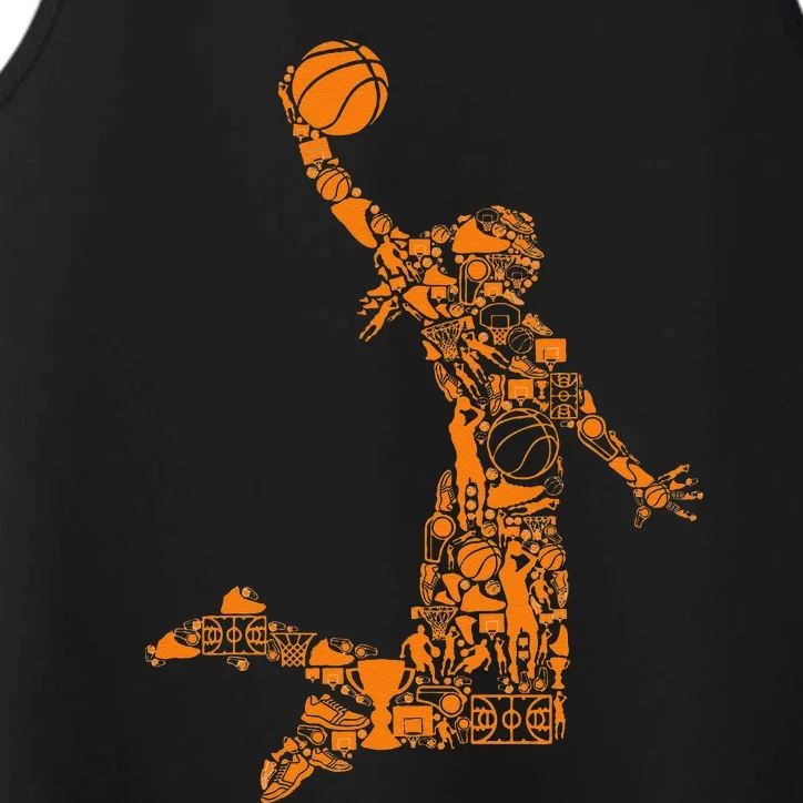 Basketball Girl Women Performance Tank