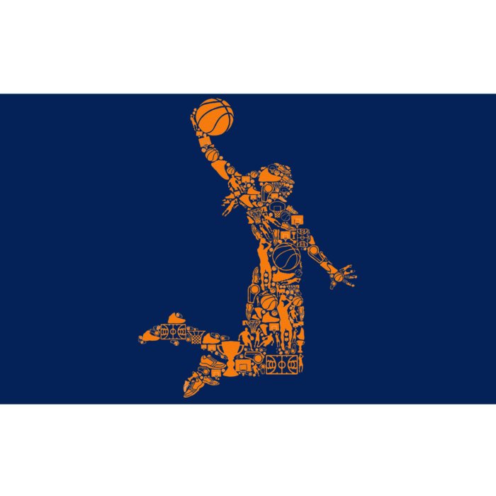 Basketball Girl Women Bumper Sticker