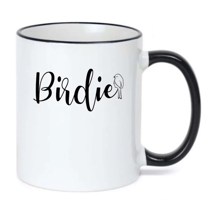 Birdie Gift Women's Funny Grandmother Nickname Gift Black Color Changing Mug