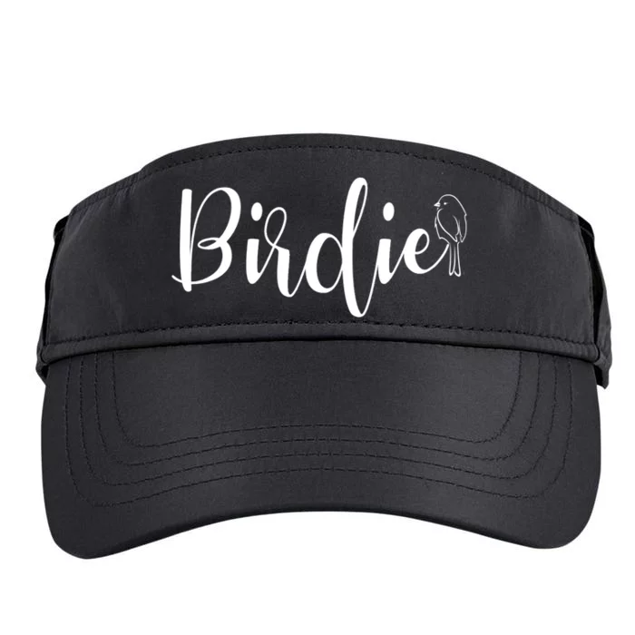 Birdie Gift Women's Funny Grandmother Nickname Gift Adult Drive Performance Visor