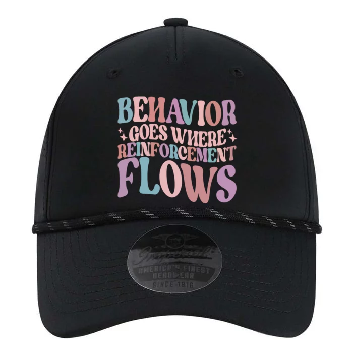 Behavior Goes Where Reinforcement Flows Behavior Analyst Cute Gift Performance The Dyno Cap