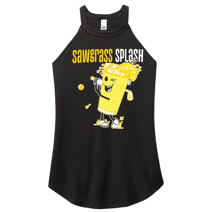 Barstool Golf X The Players Sawgrass Splash Ii Women’s Perfect Tri Rocker Tank