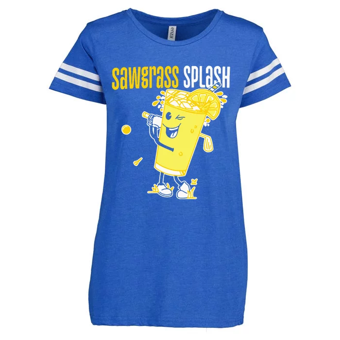 Barstool Golf X The Players Sawgrass Splash Ii Enza Ladies Jersey Football T-Shirt