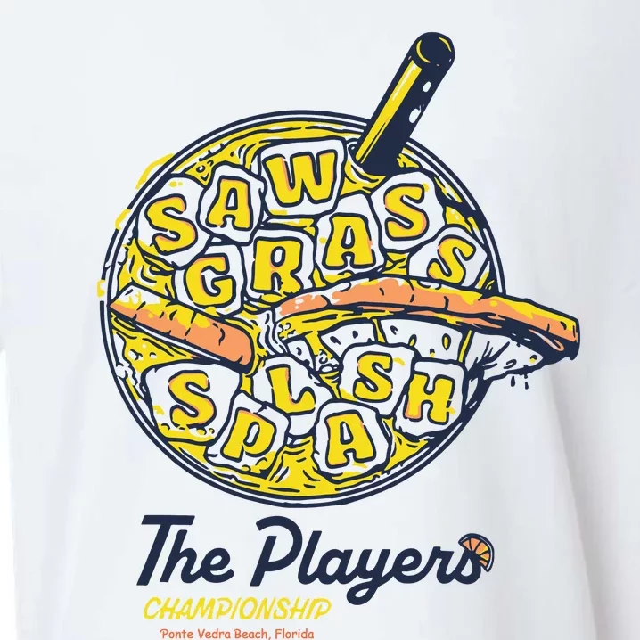 Barstool Golf X The Players Sawgrass Splash Sueded Cloud Jersey T-Shirt