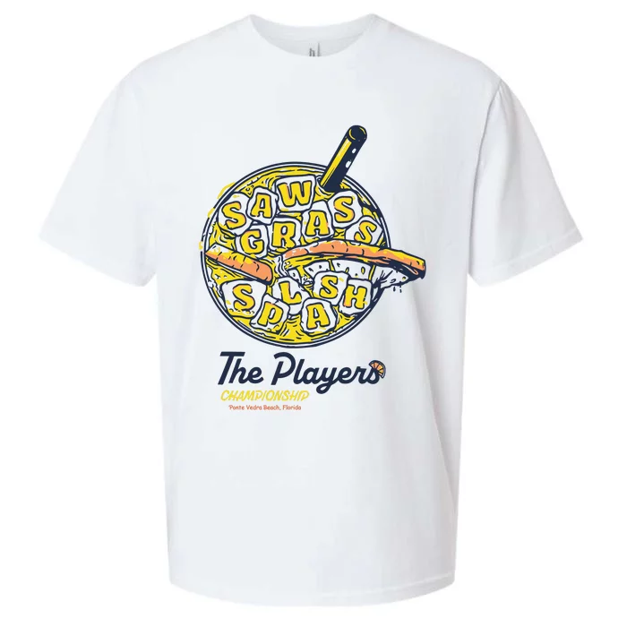 Barstool Golf X The Players Sawgrass Splash Sueded Cloud Jersey T-Shirt