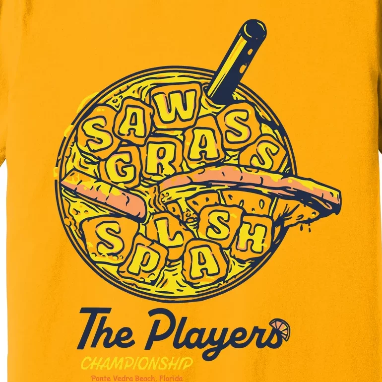 Barstool Golf X The Players Sawgrass Splash Premium T-Shirt