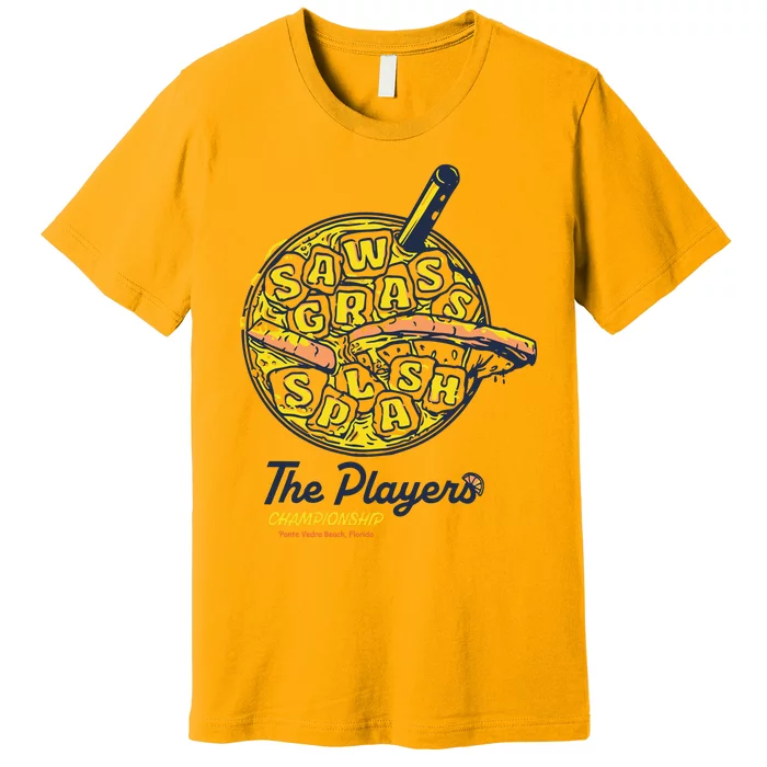 Barstool Golf X The Players Sawgrass Splash Premium T-Shirt