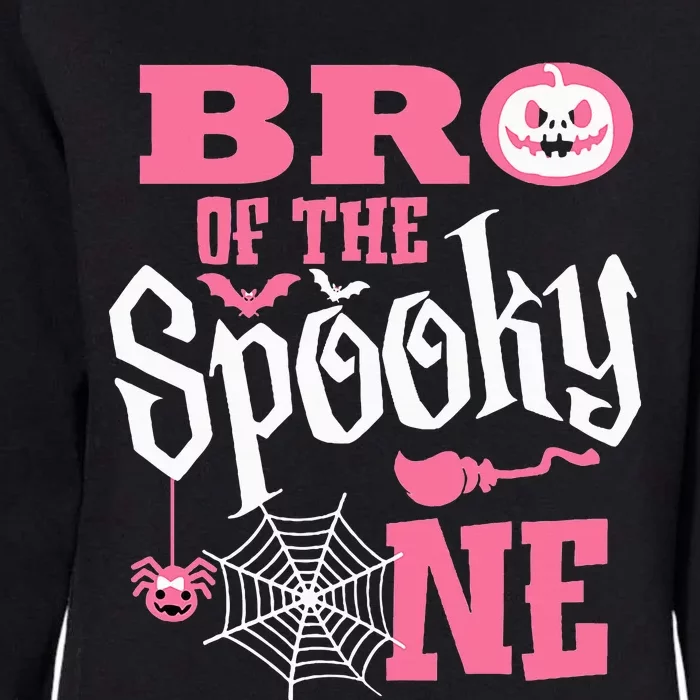 Brother Halloween 1st Birthday Family Spooky One Girl Womens California Wash Sweatshirt