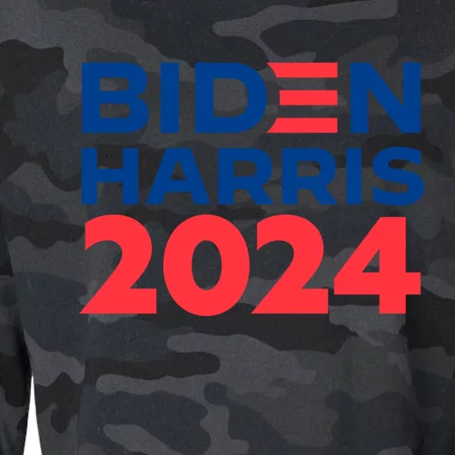 Biden Harris 2024 Cropped Pullover Crew