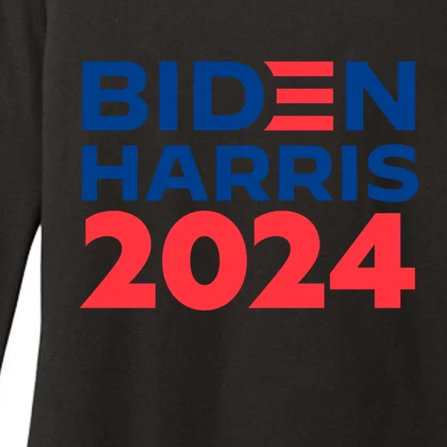 Biden Harris 2024 Womens CVC Long Sleeve Shirt