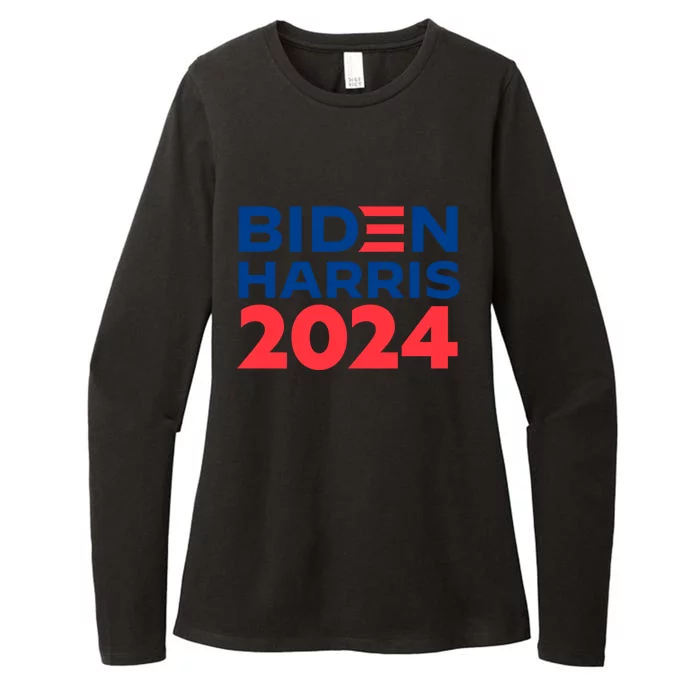 Biden Harris 2024 Womens CVC Long Sleeve Shirt