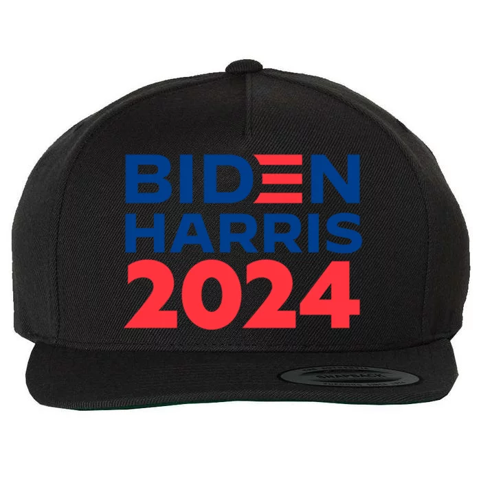 Biden Harris 2024 Wool Snapback Cap