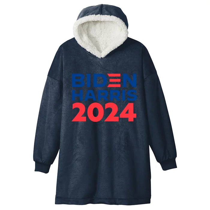 Biden Harris 2024 Hooded Wearable Blanket