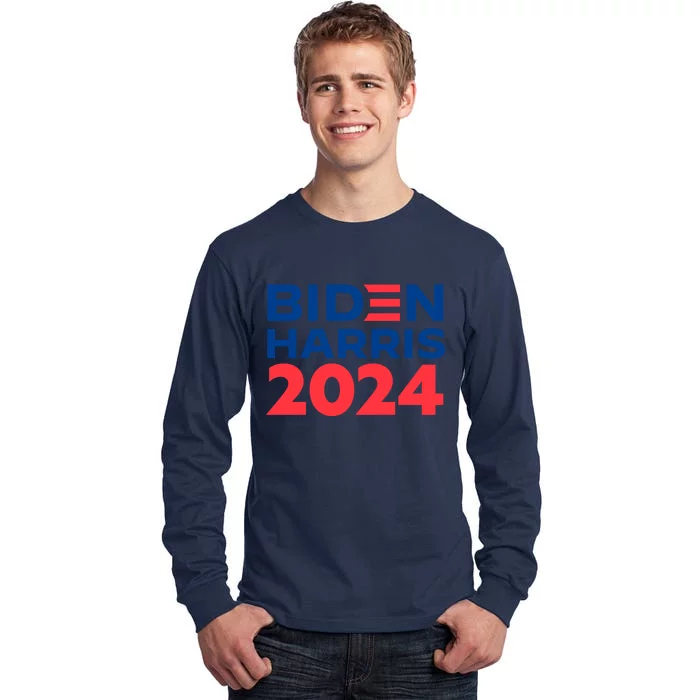 Biden Harris 2024 Tall Long Sleeve T-Shirt