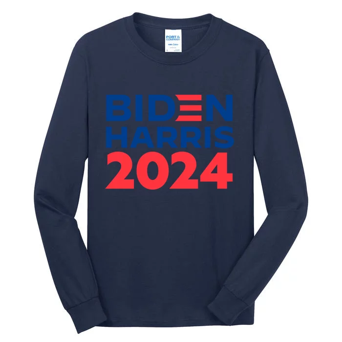 Biden Harris 2024 Tall Long Sleeve T-Shirt