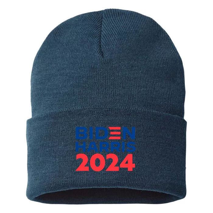 Biden Harris 2024 Sustainable Knit Beanie