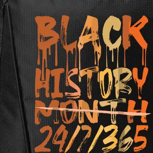 Black History 247365 Black History Month City Backpack