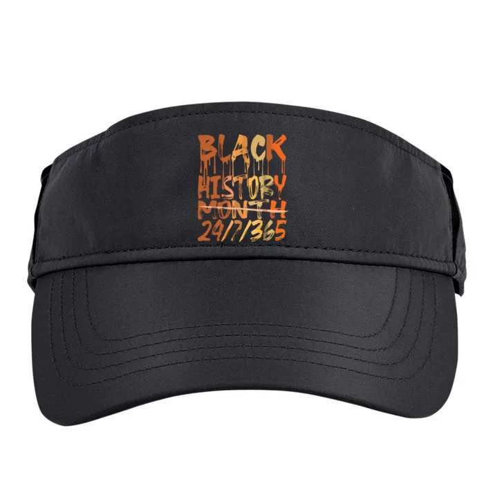 Black History 247365 Black History Month Adult Drive Performance Visor