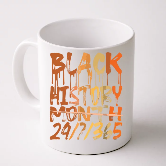 Black History 247365 Black History Month Front & Back Coffee Mug