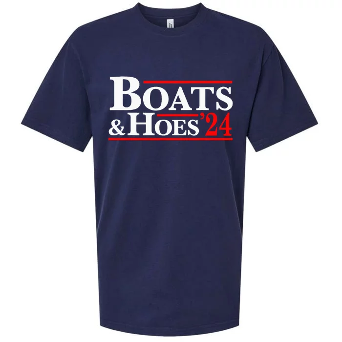 Boats & Hoes 24 Vintage Logo Sueded Cloud Jersey T-Shirt