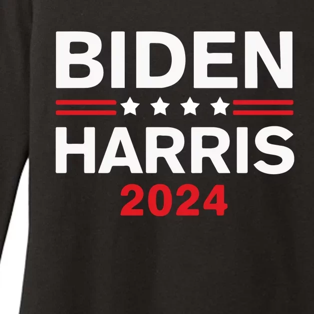 Biden Harris 2024 Womens CVC Long Sleeve Shirt