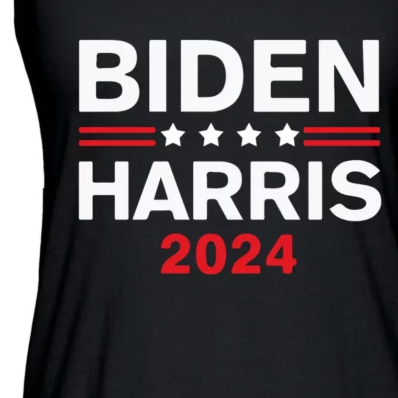 Biden Harris 2024 Ladies Essential Flowy Tank