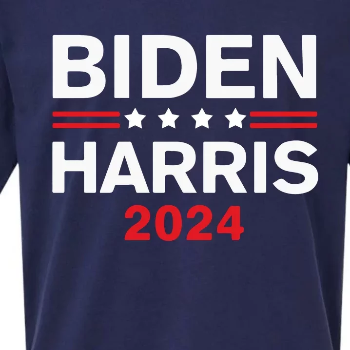 Biden Harris 2024 Sueded Cloud Jersey T-Shirt