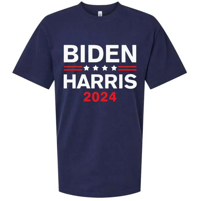 Biden Harris 2024 Sueded Cloud Jersey T-Shirt