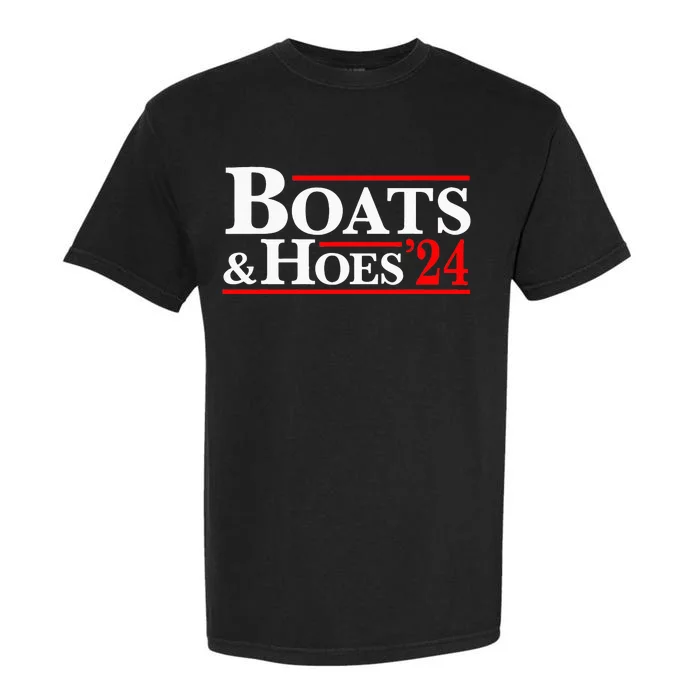 Boats & Hoes 24 Vintage For Your Step Brothers Garment-Dyed Heavyweight T-Shirt