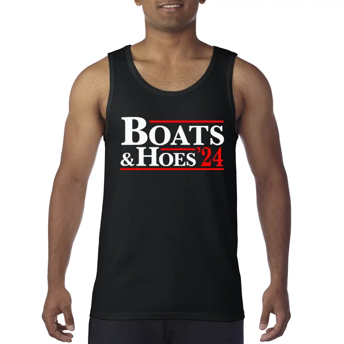 Boats & Hoes 24 Vintage For Your Step Brothers Tank Top