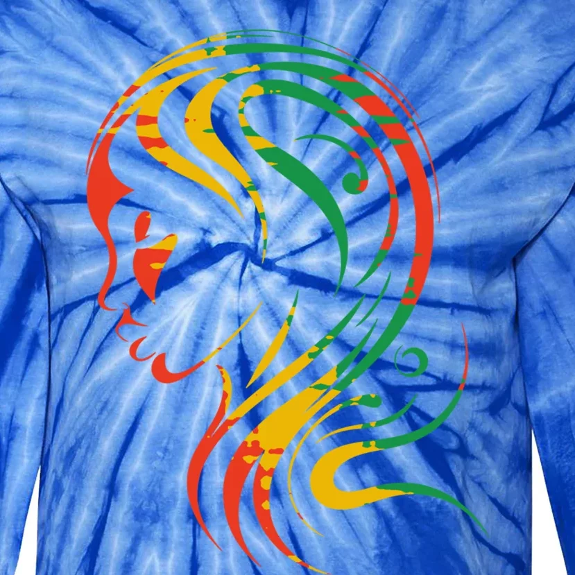 Black History 2024 Junenth 1865 Meaningful Gift Tie-Dye Long Sleeve Shirt