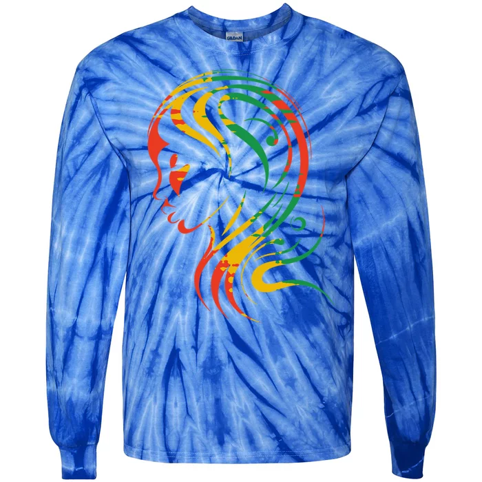 Black History 2024 Junenth 1865 Meaningful Gift Tie-Dye Long Sleeve Shirt