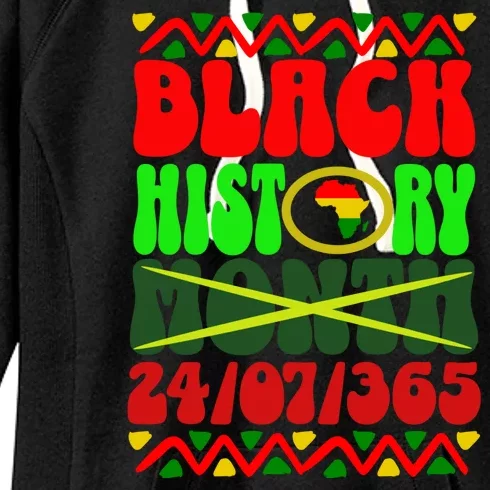 Black History 24/7 Women's Fleece Hoodie