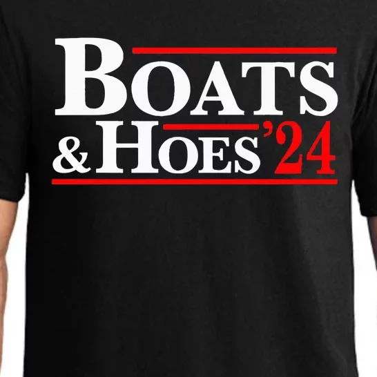 Boats & Hoes 24 Vintage Logo For Your Step Brothers Pajama Set