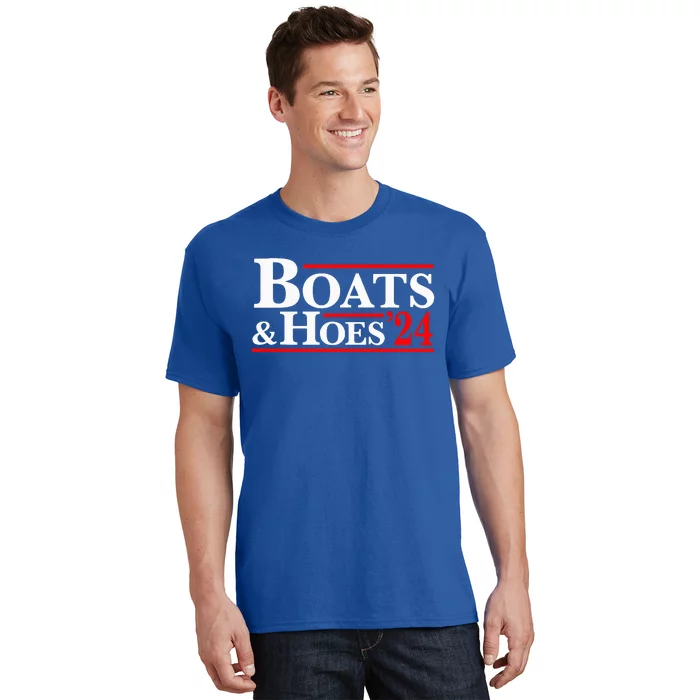 Boats & Hoes 24 Vintage Logo For Your Step Brothers T-Shirt