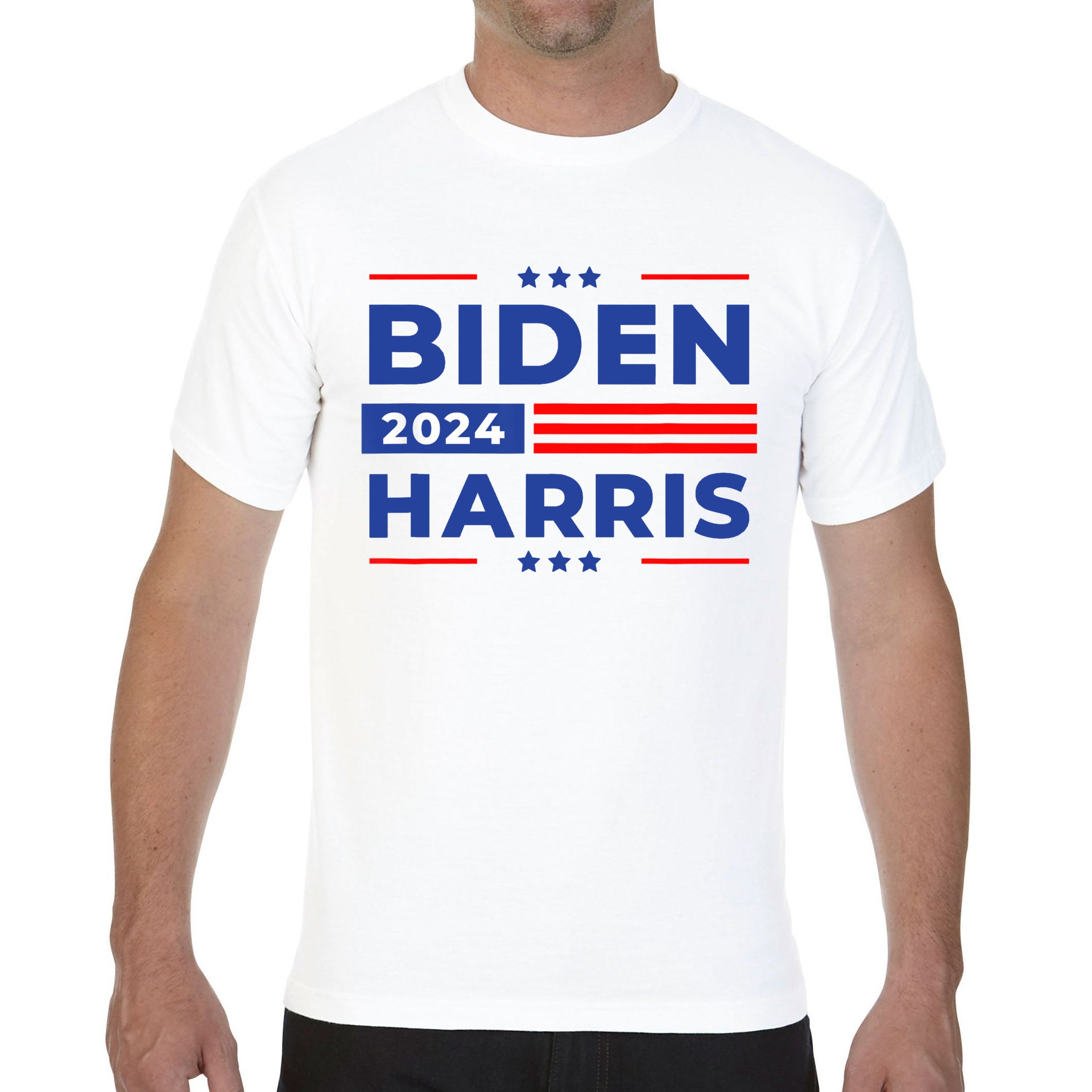 Biden Harris 2024 Let's Go Joe Let Finish Job Comfort Colors TShirt