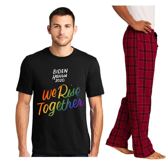 Biden Harris 2020 Joe Kamala Lgbt We Rise Together Equality Meaningful Gift Pajama Set