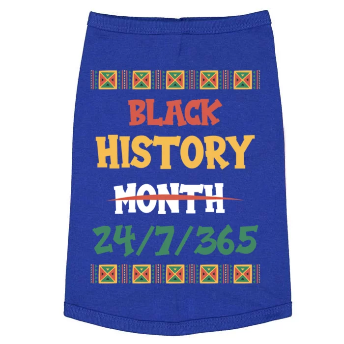 Black History 365 Days Great Gift Doggie Tank