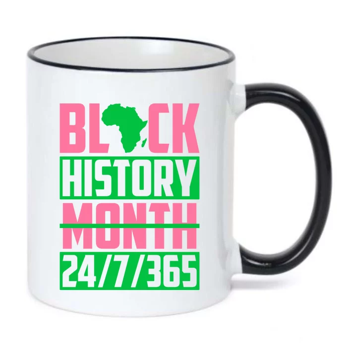 Black History 365 Gift Black Color Changing Mug